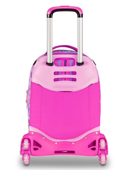 GLOWCAT Mochila con carrito desmontable lila suave - Mochilas con ruedas