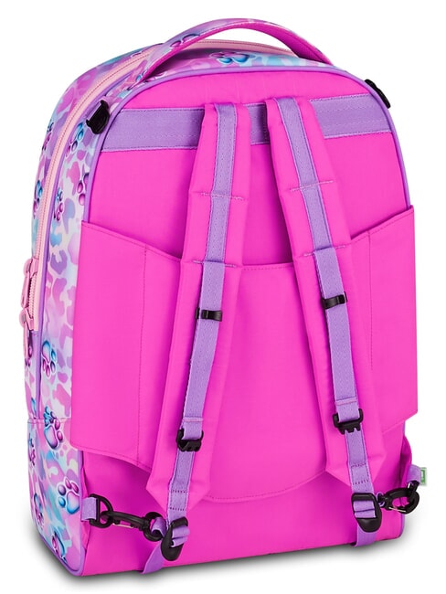GLOWCAT Mochila con carrito desmontable lila suave - Mochilas con ruedas