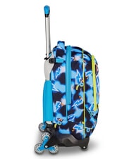 SJGANG GLOWGAME Mochila con ruedas amarillo fluorescente - Mochilas con ruedas - 5