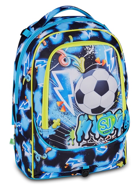 GLOWGAME Mochila con ruedas amarillo fluorescente - Mochilas con ruedas