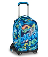 SJGANG SPACE RIDE Mochila con carrito desmontable Pineneedle - Mochilas con ruedas - 2