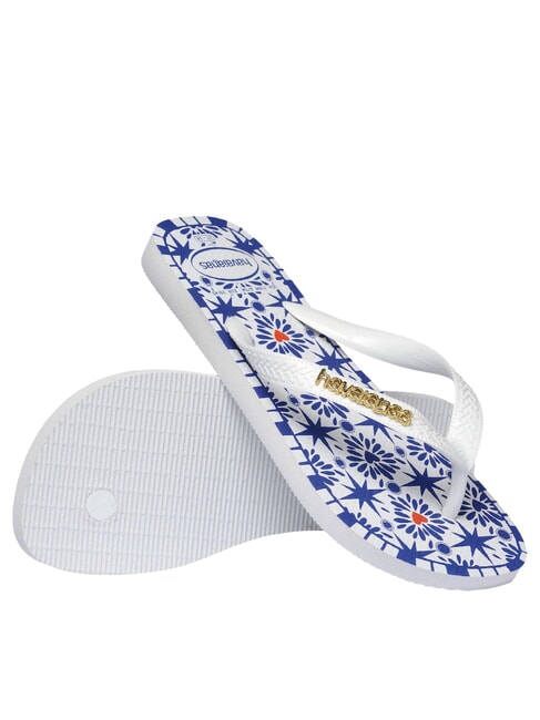 TOP SAO LUIS Chanclas de goma blanco - Zapatos Mujer