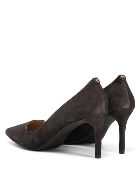 ALINA Zapatos de tac&oacute;n de ante chocolate - Zapatos Mujer