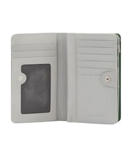 PIQUADRO ALVAR Cartera compacta VERDE - Carteras Mujer - 3