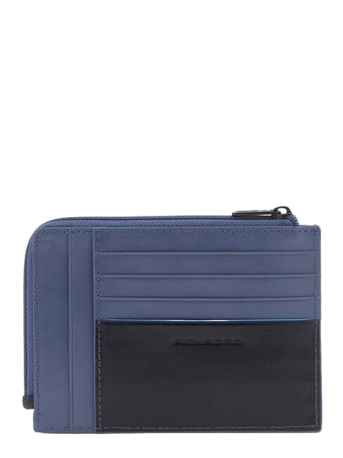 B2 REVAMP Tarjetero con monedero azul - Carteras Hombre