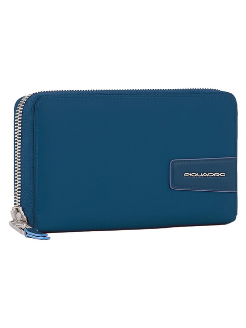 PQ-RY  Cartera con cremallera verde azulado - Carteras Mujer