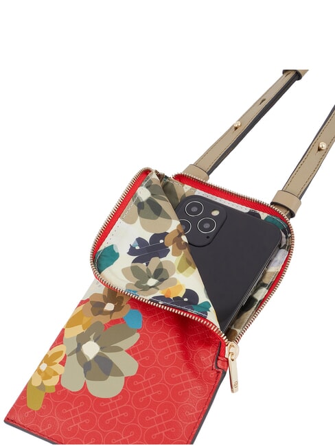 FL Soporte para tel&eacute;fono inteligente para el cuello ROJO - Fundas para tablet & Organizer