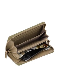 PIQUADRO FL La cartera de 4 fuelles verde claro - Carteras Mujer - 2