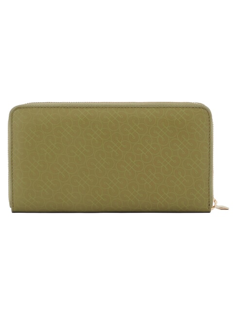 FL La cartera de 4 fuelles verde claro - Carteras Mujer