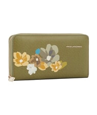 PIQUADRO FL La cartera de 4 fuelles verde claro - Carteras Mujer - 5
