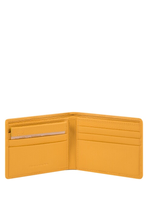 AKRON Cartera con portadocumentos extra&iacute;ble amarillo - Carteras Hombre