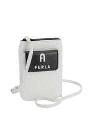 FURLA IRIS Minibolso de hombro talco / negro - Bolsos Mujer - 2