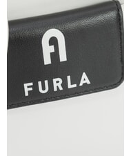 FURLA IRIS Minibolso de hombro talco / negro - Bolsos Mujer - 4