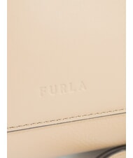 FURLA GILDA Mini bolsos de piel con bandolera gris + salvia c - Bolsos Mujer - 3