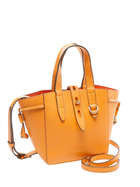 NET minibolso de mano tonos de c&uacute;rcuma - Bolsos Mujer