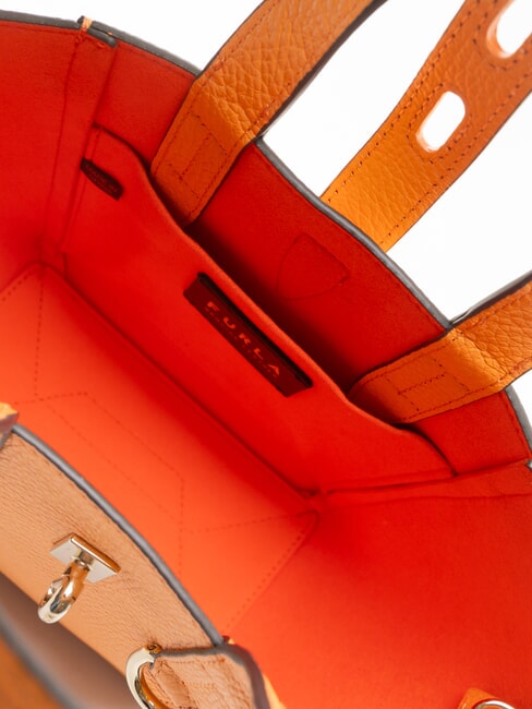 NET minibolso de mano tonos de c&uacute;rcuma - Bolsos Mujer