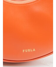 FURLA PRIMAVERA Bolso bandolera peque&ntilde;o de piel de becerro Mandarina - Bolsos Mujer - 3