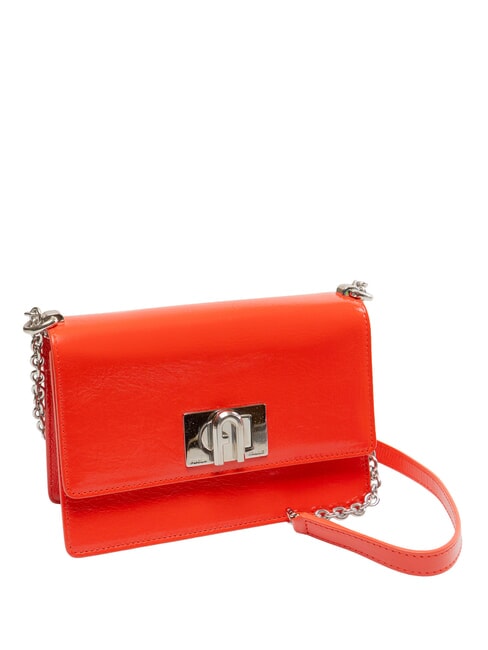1927  Minibolso de hombro en piel napla fuego - Bolsos Mujer