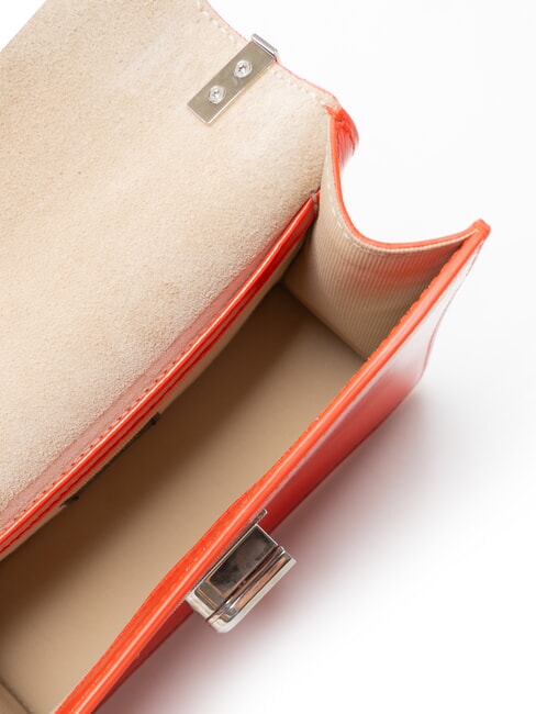 1927  Minibolso de hombro en piel napla fuego - Bolsos Mujer