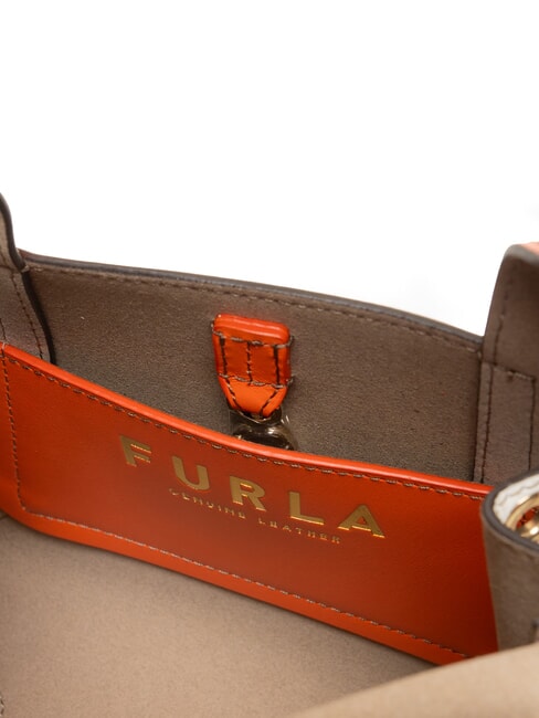 GILDA Mini bolsos de piel con bandolera Clivia + malvavisco - Bolsos Mujer