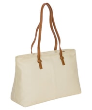 BRIC&rsquo;S CREMONA Bolso de compras de piel talla S, bolso de hombro CREMA - Bolsos Mujer - 3