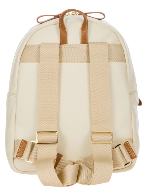 CREMONA Mochila de piel con dos compartimentos. CREMA - Bolsos Mujer