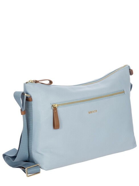 CREMONA Minibolso de hombro de piel cielo - Bolsos Mujer
