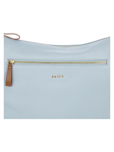 CREMONA Minibolso de hombro de piel cielo - Bolsos Mujer