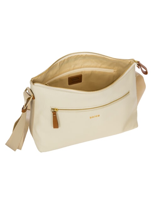 CREMONA Minibolso de hombro de piel CREMA - Bolsos Mujer