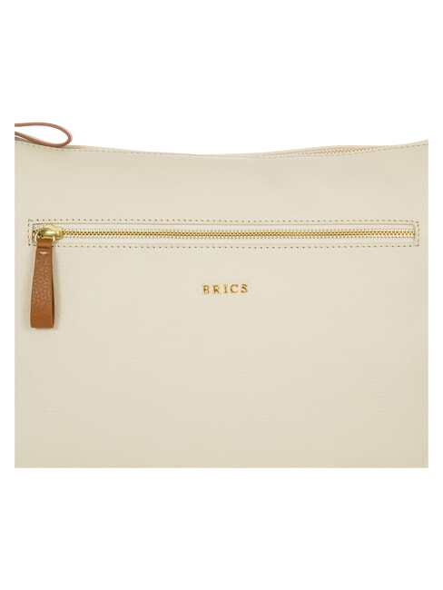 CREMONA Minibolso de hombro de piel CREMA - Bolsos Mujer