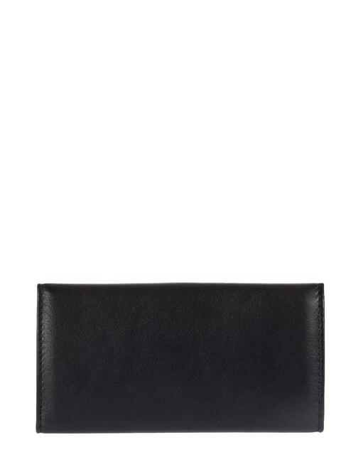 BERNINA  Estuche para llaves de cuero negro - Llaveros