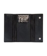 BRIC&rsquo;S BERNINA  Estuche para llaves de cuero negro - Llaveros - 3