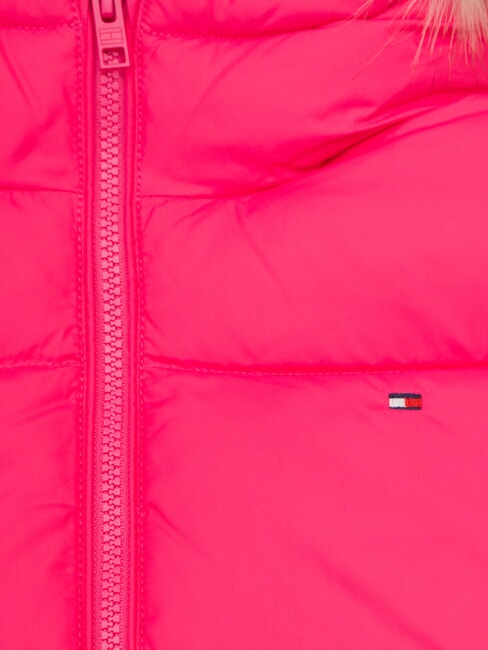 TH Chaqueta de plumas con capucha magenta intenso - Chaquetas de beb&eacute;