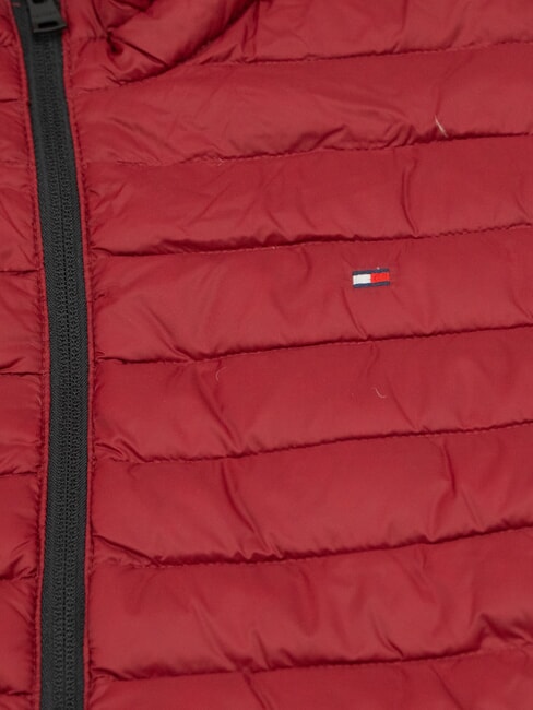 TH Chaqueta de plumas sin mangas rojo - Chaquetas sin mangas para hombre.