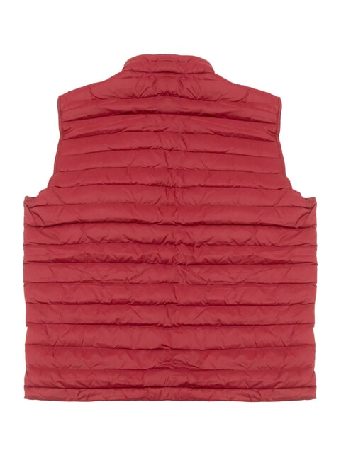 TH Chaqueta de plumas sin mangas rojo - Chaquetas sin mangas para hombre.