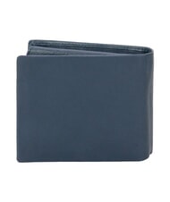 GAUD&Igrave; ERIK Cartera de cuero para hombre azul tinta - Carteras Hombre - 3