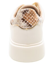BLAUER VENUS Zapatillas crema/pit&oacute;n - Zapatos Mujer - 3