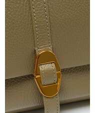 COCCINELLE DORIAN  Bolso bandolera, en piel. verde laurel - Bolsos Mujer - 3