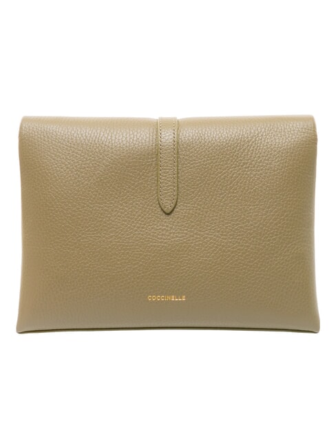 DORIAN  Bolso bandolera, en piel. verde laurel - Bolsos Mujer