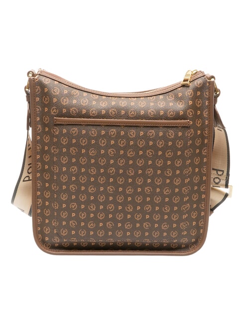 HERITAGE Bolso de hombro ajustable marr&oacute;n / crema - Bolsos Mujer