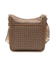 POLLINI HERITAGE Bolso de hombro ajustable marr&oacute;n / crema - Bolsos Mujer - 4