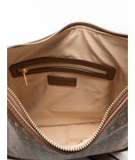 POLLINI HERITAGE Bolso de hombro ajustable marr&oacute;n / crema - Bolsos Mujer - 5