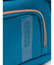 AMERICAN TOURISTER BLAZING RIDE Estuche de belleza con bolsillo frontal verde azulado/naranja - Neceser - 3