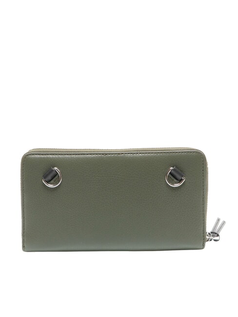 STG SOFT Estuche de belleza de cuero martillado algas - Neceser