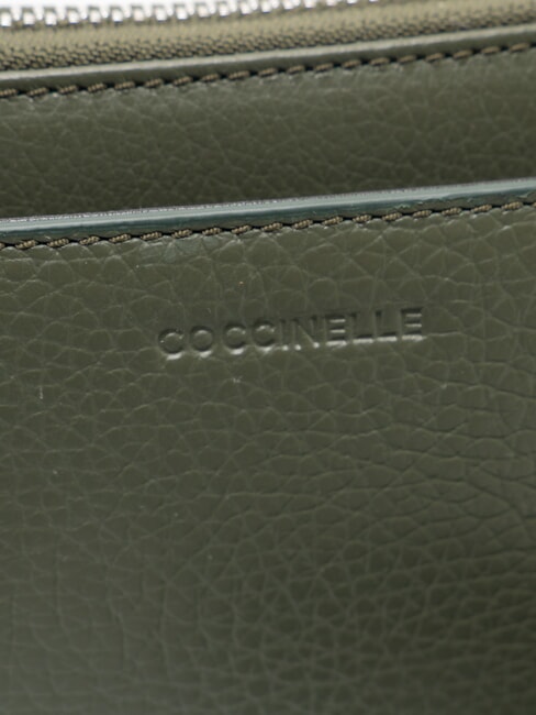 STG SOFT Estuche de belleza de cuero martillado algas - Neceser