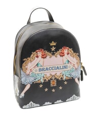 BRACCIALINI BRITNEY Mochila con doble bolsillo negro - Bolsos Mujer - 2