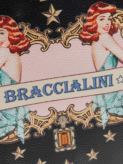 BRITNEY Mochila con doble bolsillo negro - Bolsos Mujer