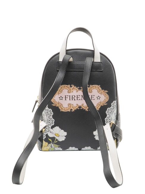 BRITNEY Mochila con doble bolsillo negro - Bolsos Mujer
