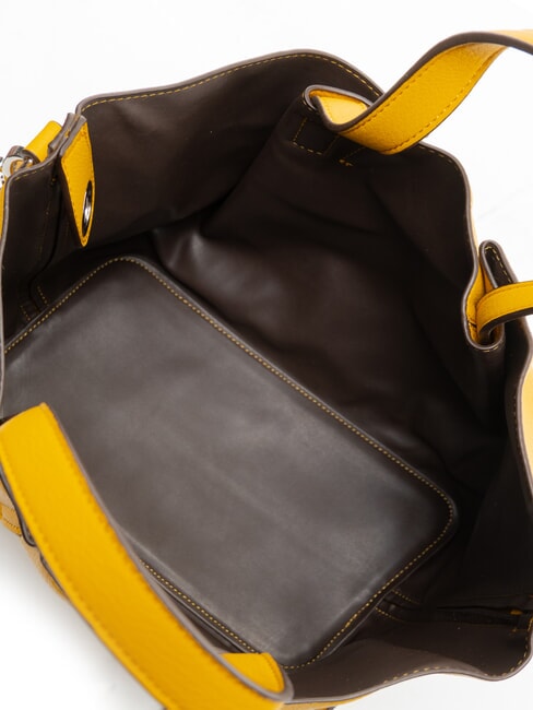 GIO Bolso con pochette extra&iacute;ble amarillo - Bolsos Mujer