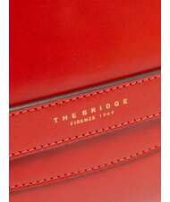 THE BRIDGE LUCREZIA Bolso de mano de piel abad flamenco. oro - Bolsos Mujer - 3